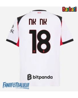 AC Milan Christopher Nkunku #18 Tricou Fotbal Replică 2025-26 Barbati Deplasare